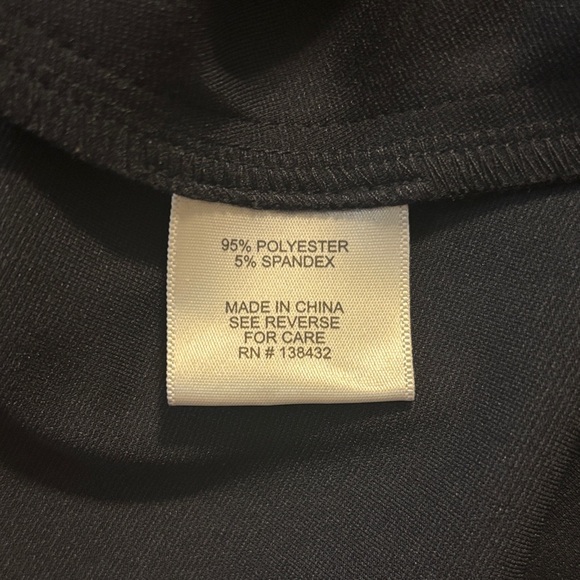 Modcloth Vintage Inspired Navy Asymmetrical Top Knee Length Dress Size Large - Picture 5 of 8